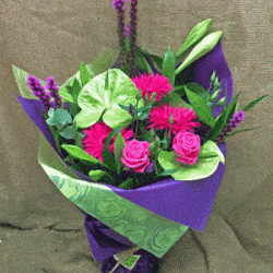Vibrant contemporary bouquet