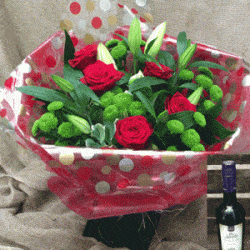 Red wine bouquet